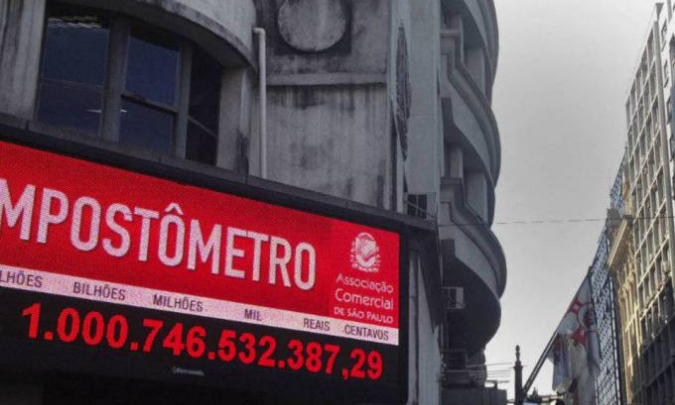 Impostômetro alcança R$ 1,8 tri antes de 2015 com repatriação