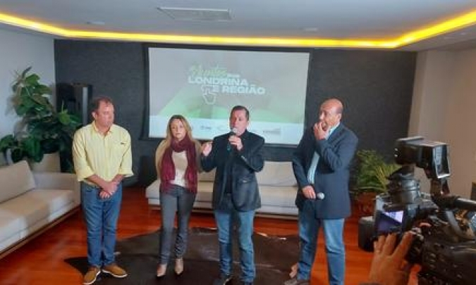 Entidades do setor produtivo lançam campanha que defende voto em candidatos a deputado de Londrina e região