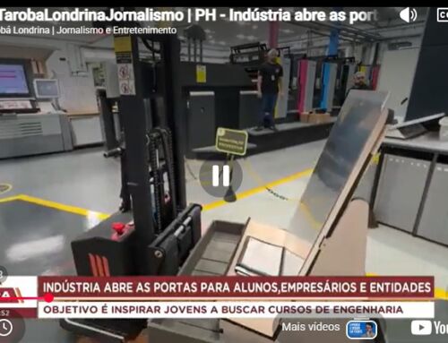 Indústria em Londrina utiliza robôs autônomos para otimizar produção